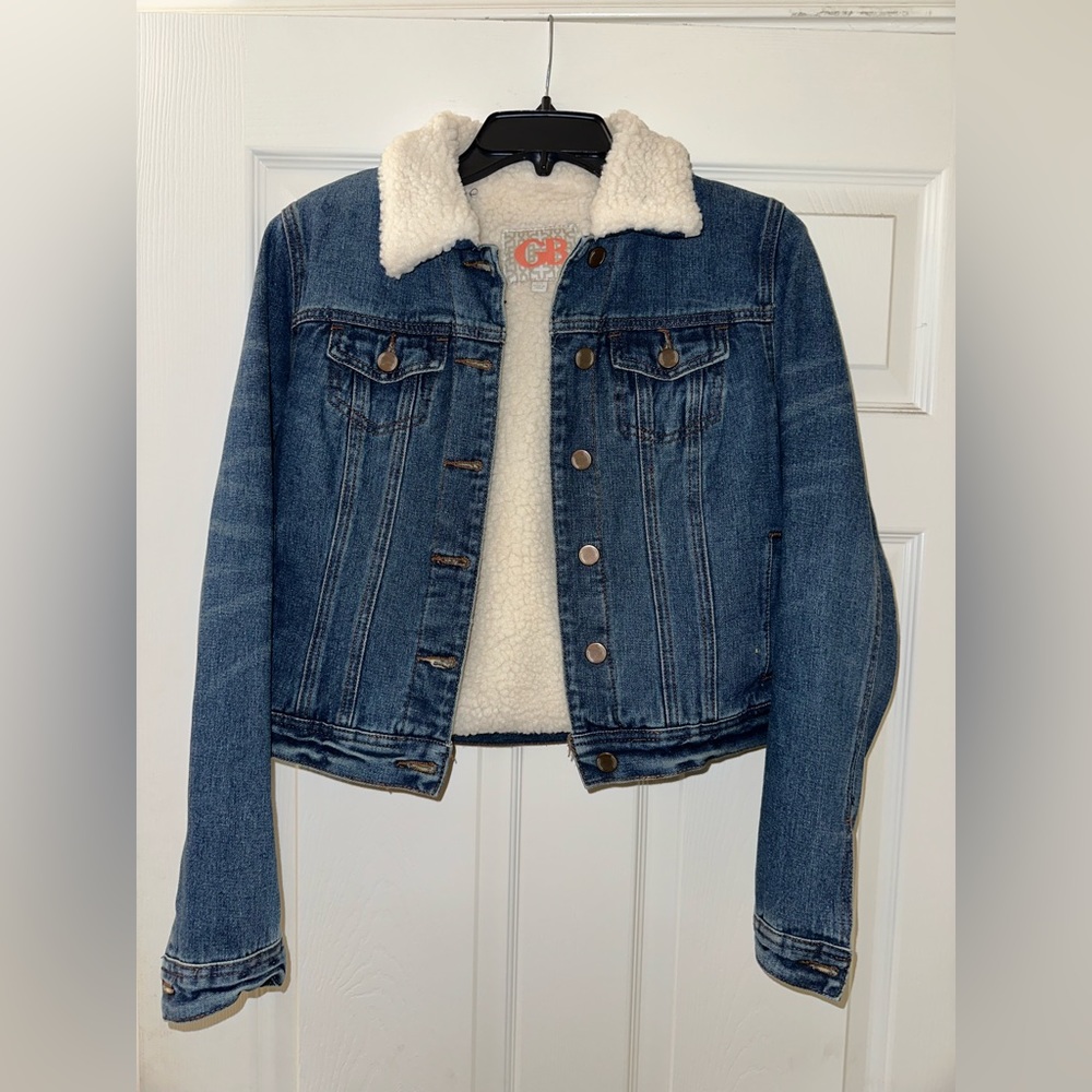 XS Gianni Bini Blue Jean Denim Jacket